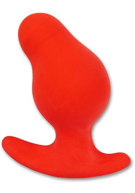 16 x 4,1 - 6,8 cm Atelier Wilhelm ERGONOMIC BUTT PLUG rot