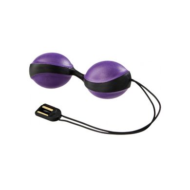 Vibratissimo Vibro-Ei Duo Balls lila-schwarz