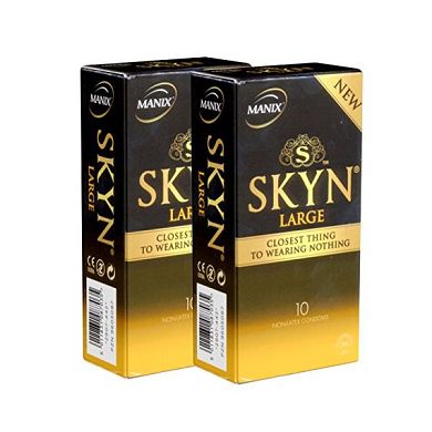 Manix SKYN LARGE 20 (2x10) latexfreie XXL Kondome - Vorteilspack!