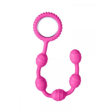 Choke: Analkette, pink