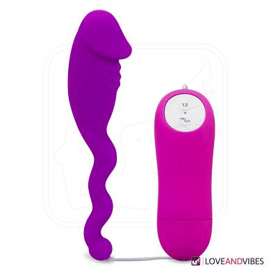 Ferngesteuertes Vibro-Ei in Penisform