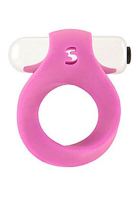 Shots Toys Vibrating Endless Cockring pink