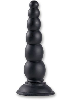 19 x 2 - 5 cm Buttplug Xtra Bubbletower black