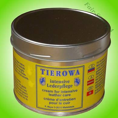[41,98?/1L] 500ml Tierowa intensive Lederpflege neutral Leder Pflege Dose