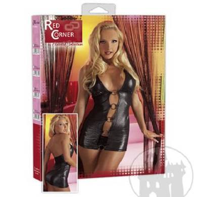 Minikleid mit Ringen vorne