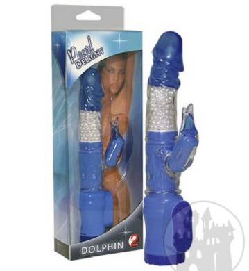 Pearl Delight Dolphin Blau