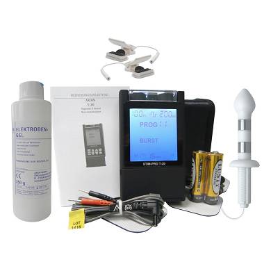 REIZSTROM - SET aus TENS Gerät, Analsonde, Estim Klammern, Kontaktgel T20-10013