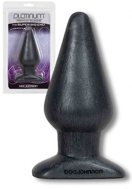 15 x 5 cm Plug Doc Johnson Platinum Silicone The Super Big End