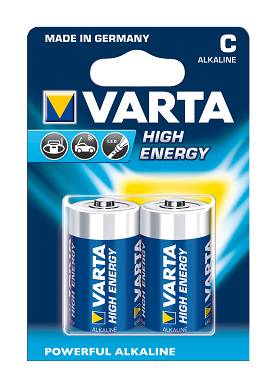 4x Batterien Baby C LR14 VARTA 4914 High Energy Batterie