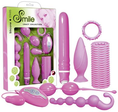 Vibrator-Set Smile Crazy Collection 7teilig