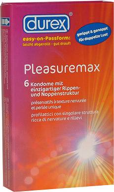 Durex Pleasuremax 6er