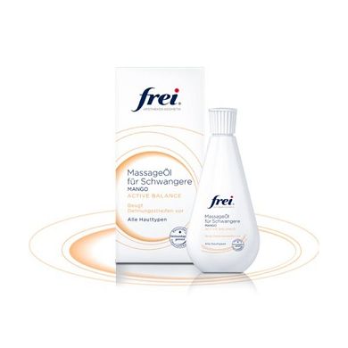 frei ACTIVE BALANCE MassageÖl für Schwangere Mango. 100 ml