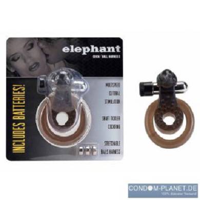Cock & Ball Harness Elephant black