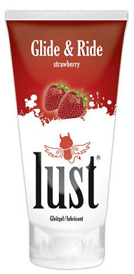 Lust Glide & Ride Gleitgel strawberry 150 ml