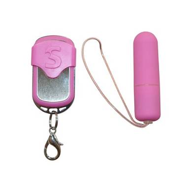Remote Vibrating Bullet - Pink