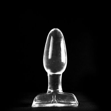 Analplug Zpfchen transparent 10 x 4 cm