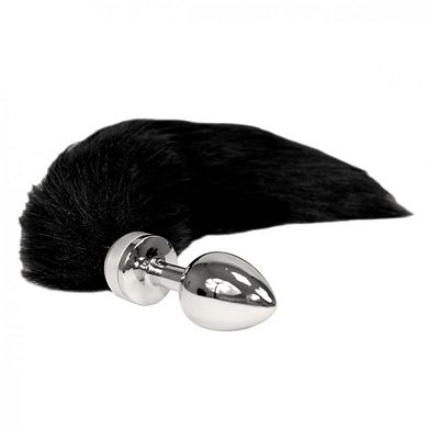 Buttplug Kristall mit Schwanz