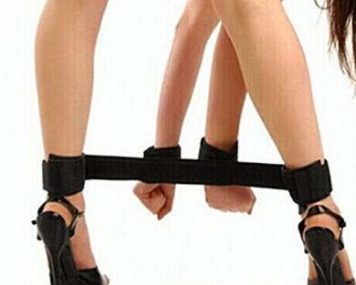 RJE Sexy Damen Handfesseln Handcuffs Fußbänder Bondage-Sets Sexspielzeug