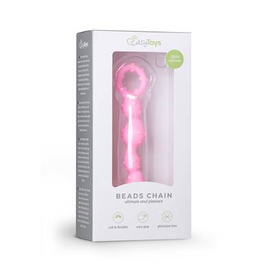 Analperlen mit Noppen in Pink