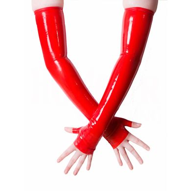 Latex Handschuhe lang fingerlos