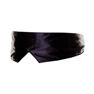 ANN DEVINE Sexy Satin-Augenmaske schwarz OS