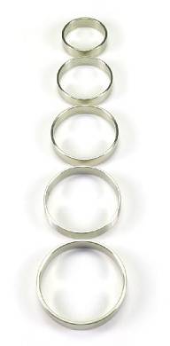 Erotic Fashion ra7375.45 Penisring. Silber Metall Durchmesser 45 mm. 1er-Pack (1 x 1 St&uu