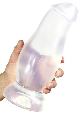 25 x 9,5 cm ANALE GRANDE Dildo MOORE clear