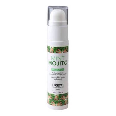 Wrmendes Massagel mit Geschmack ? Mojito