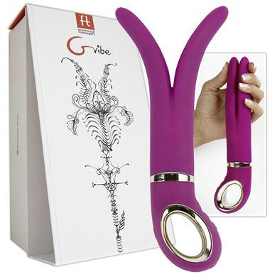 24,5 x 3,8 cm Vibrator G-Vibe II Akku Power pink