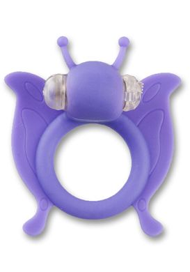Shots Toys Butterfly Penisring purple