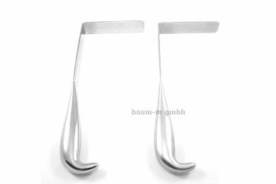 Vaginal-Spekulum nach Kallmorgen Blatt 11 x 2,5 cm 260 mm lang matt o hochglanz