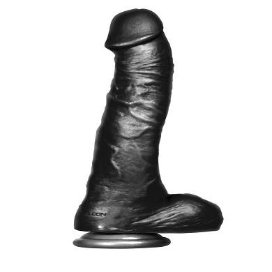 Falcon Toys Big Black Cock Twizted 11" - schwarzer Dildo