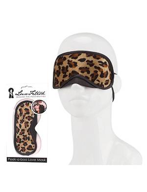 LUX FETISH Peek-a-boo Love Mask leo