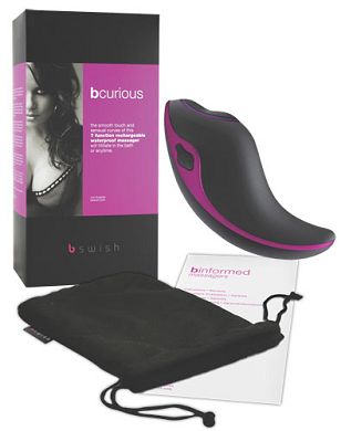 Bswish Bcurious black fuchsia Aufliegevibrator