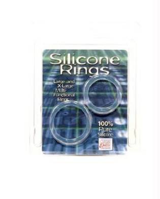 Cockring-Set Silicone Rings Large & X-Large