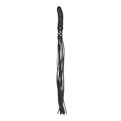 Leder Peitsche mit Penisgriff