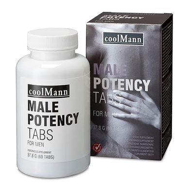 CoolMann Male Potency zur Potenzsteigerung, erhht Hormonaktivitt & Erektionsvermgen 
