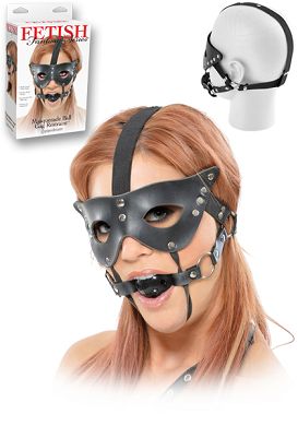 Fetish Fantasy - Masquerade Ball Gag Restraint black