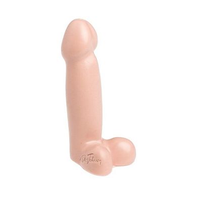 Doc Johnson Ballsy Dick . 3.5 inch- Mini Dildo in Penis Form mit Hoden - hautfarben - circ