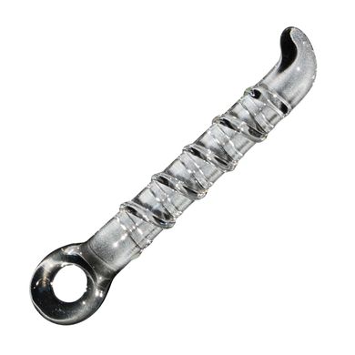 Deluxe Glasdildo Clear Ring