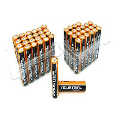 2 x 24 Duracell Industrial Mikro AAA Batterien Alkaline MN2400 Sonderpack
