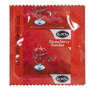 EXS Strawberry Sundae - Kondome