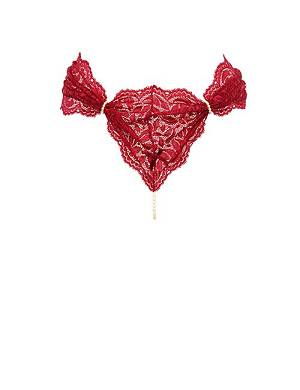 ACAPRICHO Wandelbarer String (extra patentiert) rot