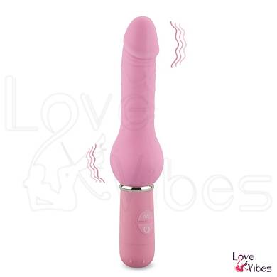Vibrator mit Eichel & groer Kugel