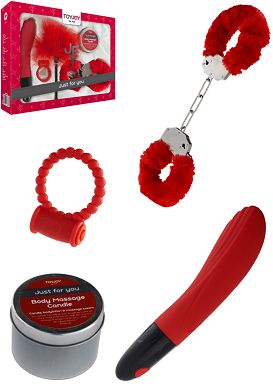 ToyJoy Just for you No. 4 Geschenkset red