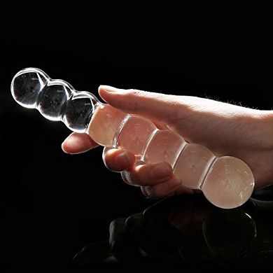 Sex Toys Adult Toys Große 185mmTransparent Kristall Imitate Glaspenis-Glas Dilddo mi