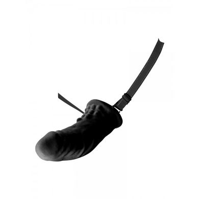 Power Exaggerator: Strap-On-Penishlle, schwarz