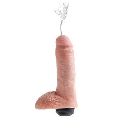 King Cock Spritzdildo 20 cm - Hautfarben