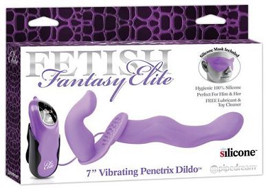 7"Vibrating Penetrix Dildo Pur