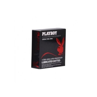 Original Playboy Condome Kondome preservative 3er Packung hohe Feuchtigkeit genoppt Latex